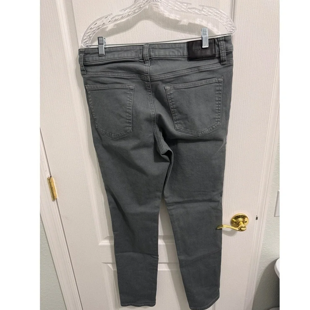 EXPRESS Jeans Mens Size 32x32‎ Skinny Fit Charcoal Gray Casual Classic Denim